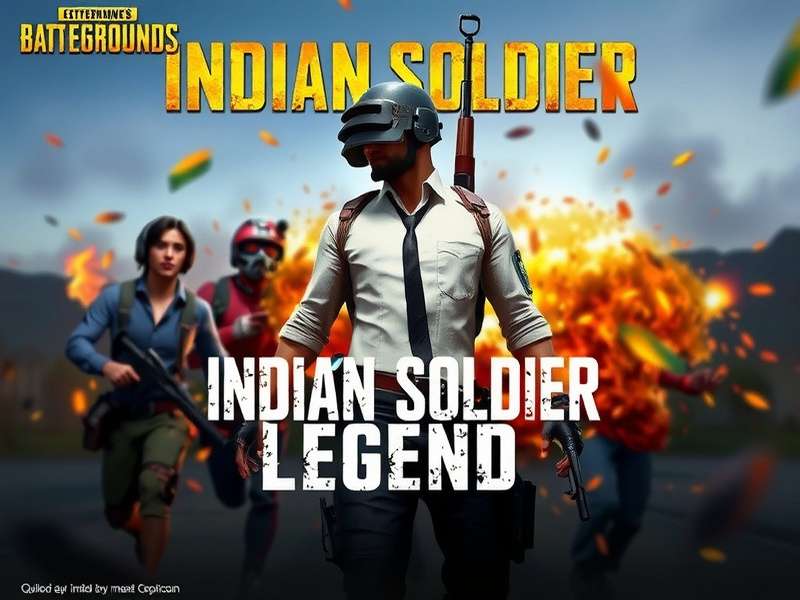 PUBG Indian Soldier Legend Game Cover